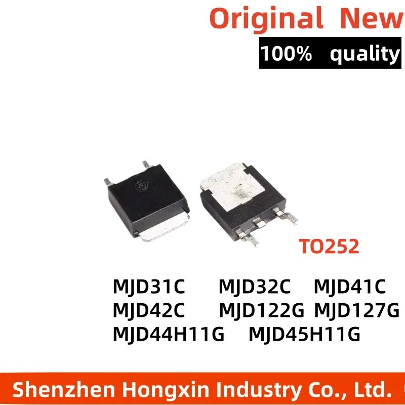 5PCS MJD31C MJD32C MJD41C MJD122G MJD42C MJD127G MJD44H11G MJD45H11G TO-252 Field Effect ทรานซิสเตอร