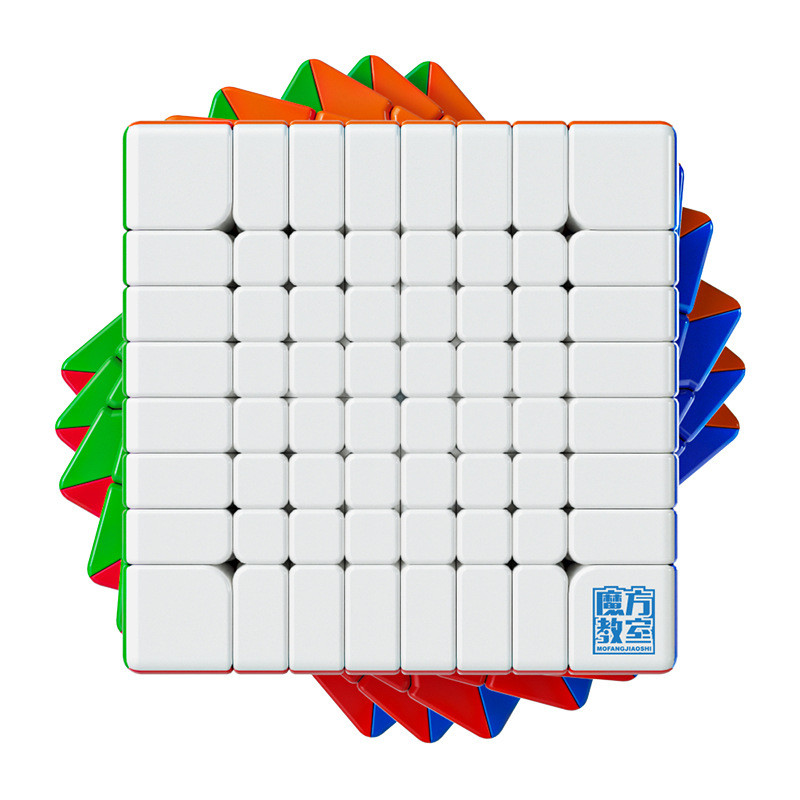 Moyu Culture Rubiks Cube Classroom Charm Dragon 8 Eighth-Order V3 Ball Axis Magnetic Spelling ของเล่
