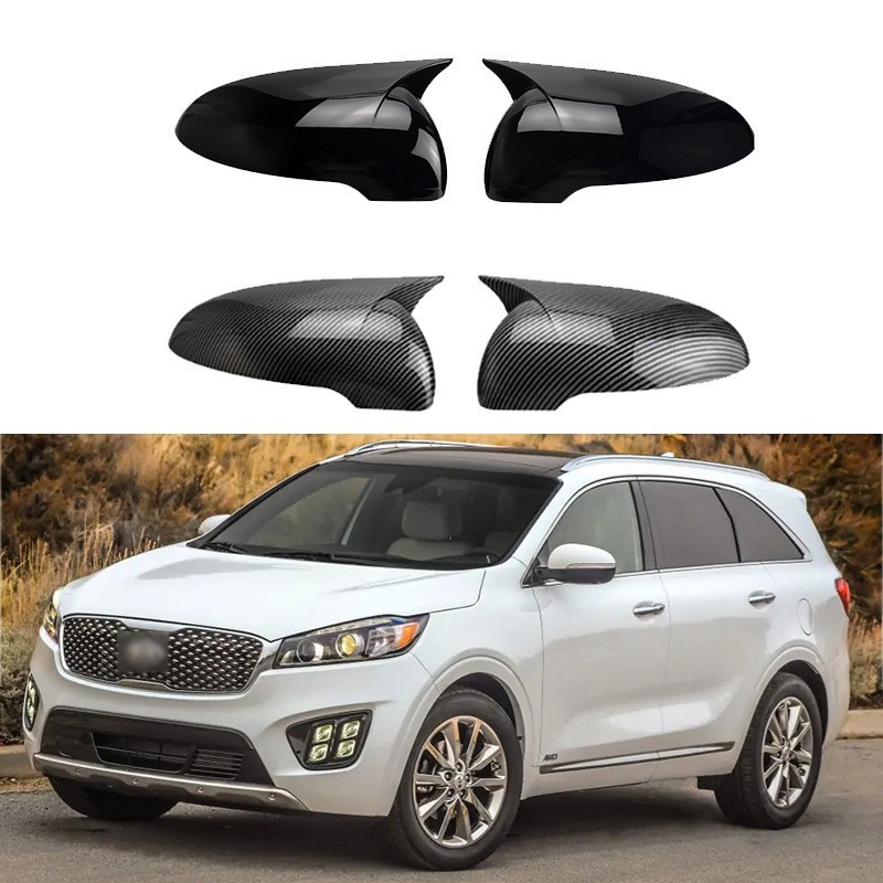 เหมาะสําหรับ 16-19 Kia Sorento Kia Sorento เปลือกกระจกมองหลังแตรรถยนต์