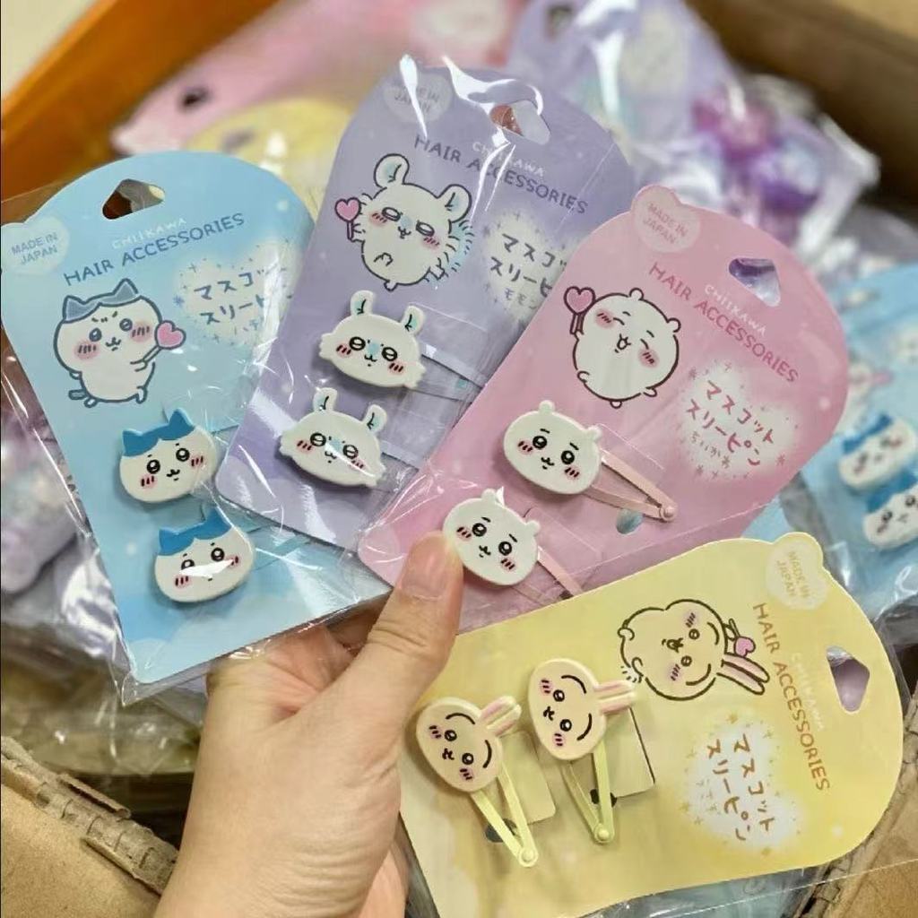 Chikawa chikawa chikawa bb คลิปสาวหวานกิ๊บนักเรียนยางรัดน่ารักการ์ตูน Bangs เครื่องประดับผม