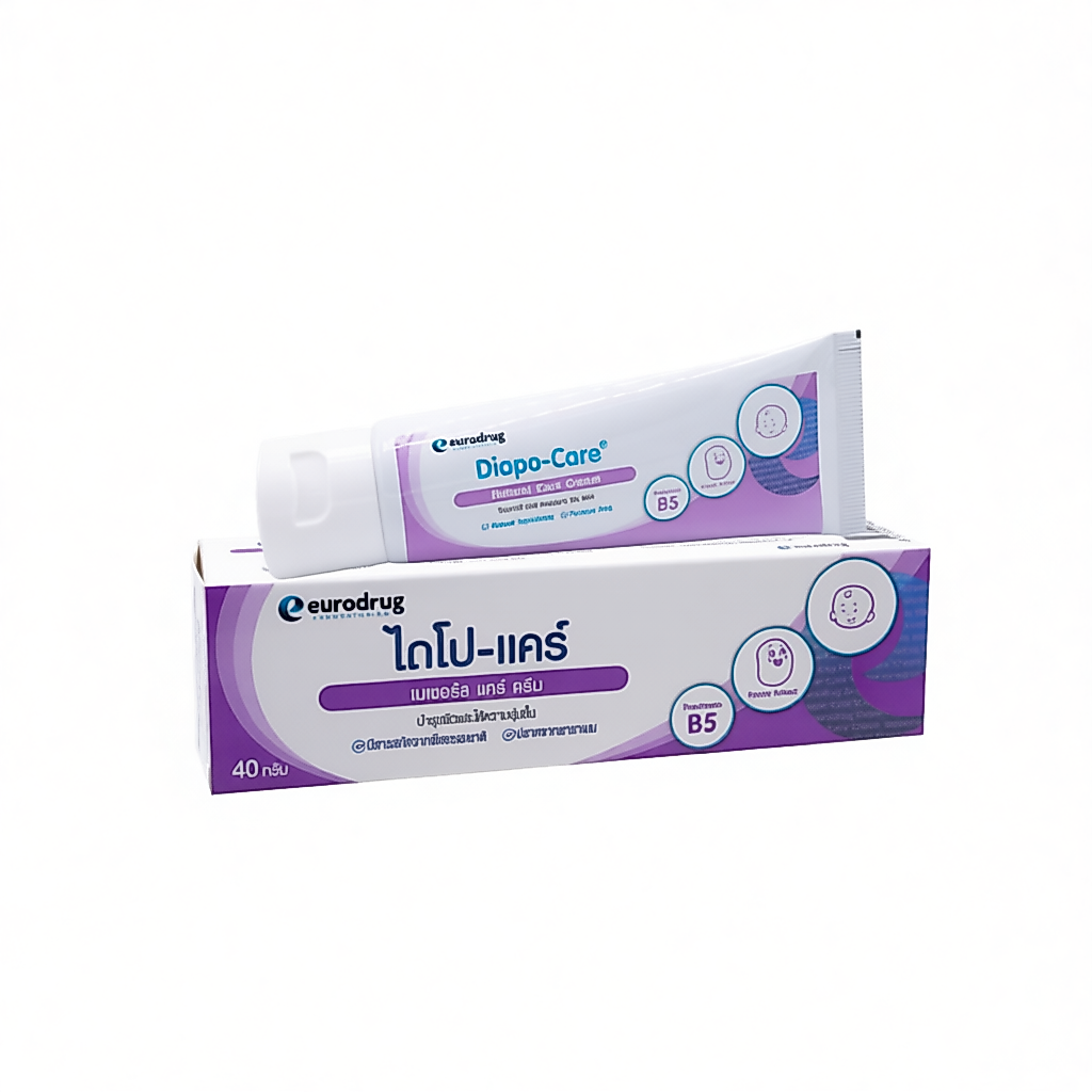 Diapo Care ครีมบำรุงผิว เนเชอรัล แคร์ ลดผื่นผ้าอ้อม ขนาด 40 กรัม