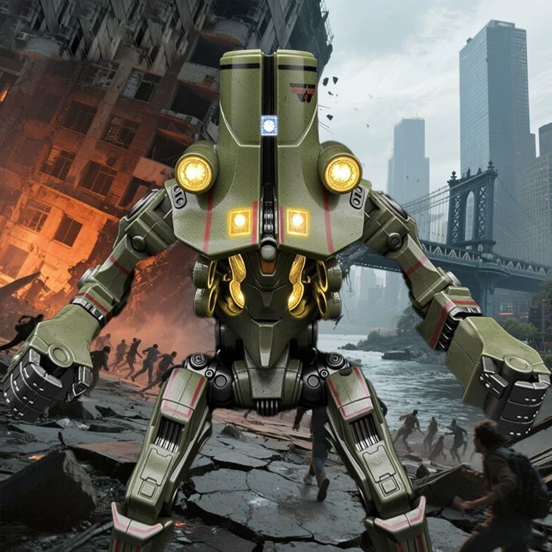 【พร้อมส่ง】Neca Pacific Rim mecha battle โมเดลหมาป่า Alpha Eureka Tango เคลื่อนไหวได้ โมเดล แปซิฟิกริ