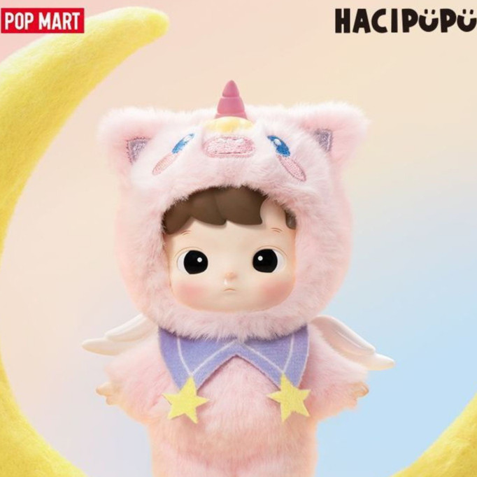 [ของแท้] POPMART HACIPU Animal Sticker Sticker Series Figure-Made Mystery Box Furry Toy Gift - &-