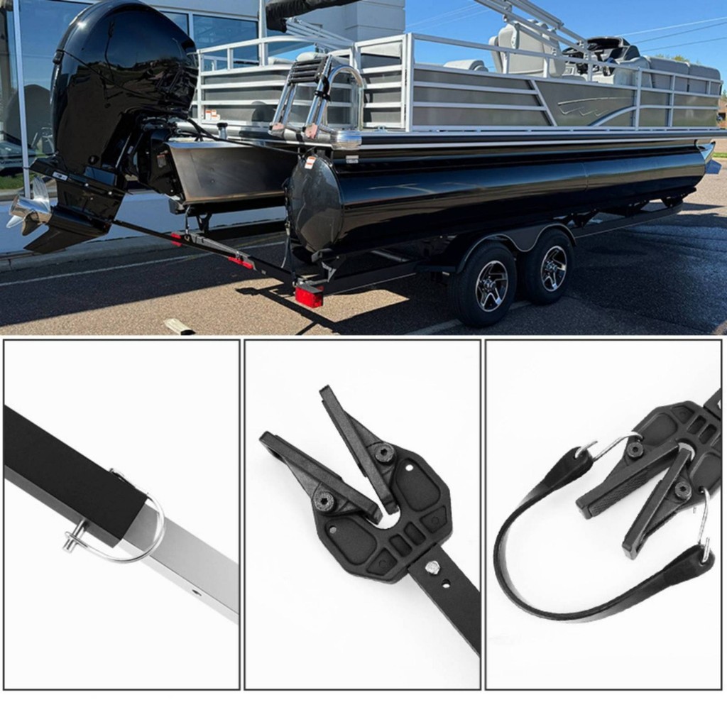 Outboard Motor Bracket Clamp-on Outboard Motor Support เสริมทนต่อการกัดกร่อนสําหรับนักมุม เรือ