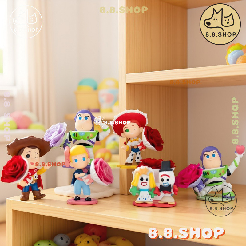 [มีให้เลือก] ของแท้ BESTINE Toy Story Heart Player Series Immortal Flower Mystery Box ✨8.8 ร้าน✨