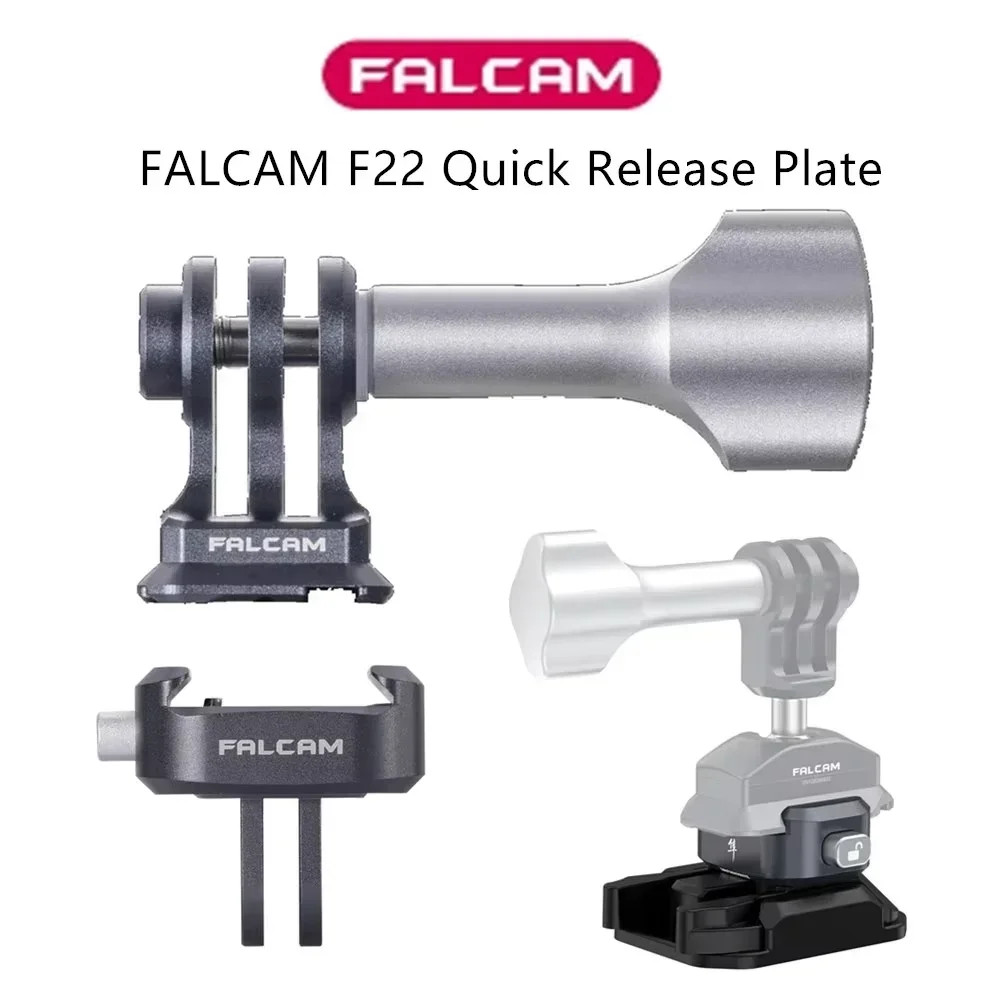 FALCAM F22 Clamp Quick Release Plate Quick Release Base Ball Head สําหรับกล้อง Gopro