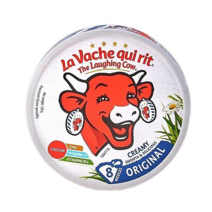 เดอะลาฟวิ่งคาว ครีมมี่โพรเซสชีส The Laughing Cow Processed Cheese 128g.