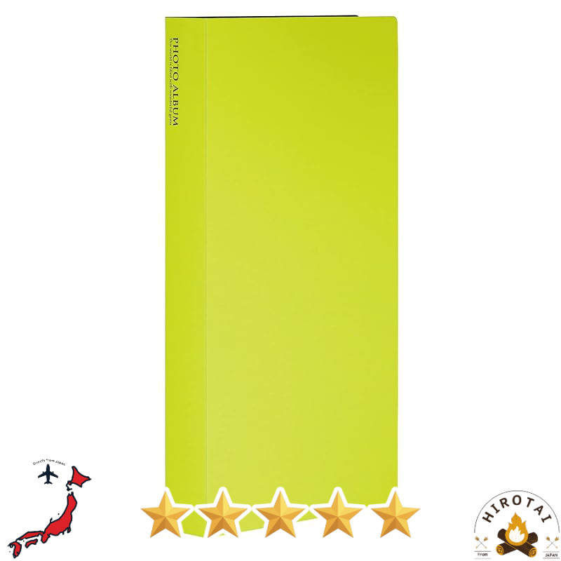 Photo Album SEKISEI Pocket Light Green KP-300 for Print Storage and Organization