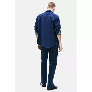 H&M(เอชแอนด์เอ็ม) กางเกงยีนส์ทรงตรง ความยาวปกติ Men Straight Regular Jeans 1311674_1