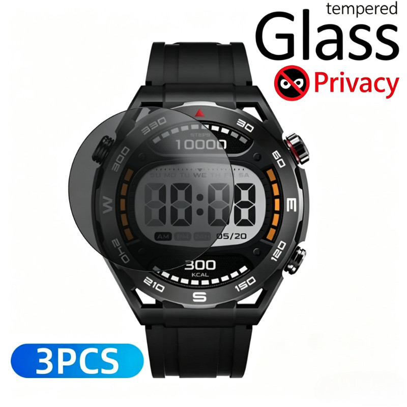 1-3PCS สําหรับ Haylou R8 LS16 Solar Plus RT3 LS10 RT2 Anti-Spy ความเป็นส่วนตัวแก้วสมาร์ทนาฬิกาป้องกั