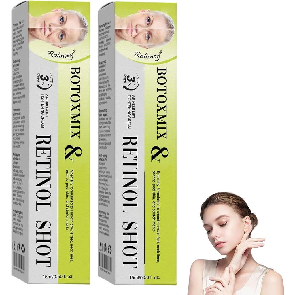 Rolimeyita-AR Retinol Essence Anti-Wrinkle Firming, 2026 New Style Retinol Essence, ประกอบด้วยวิตามิ