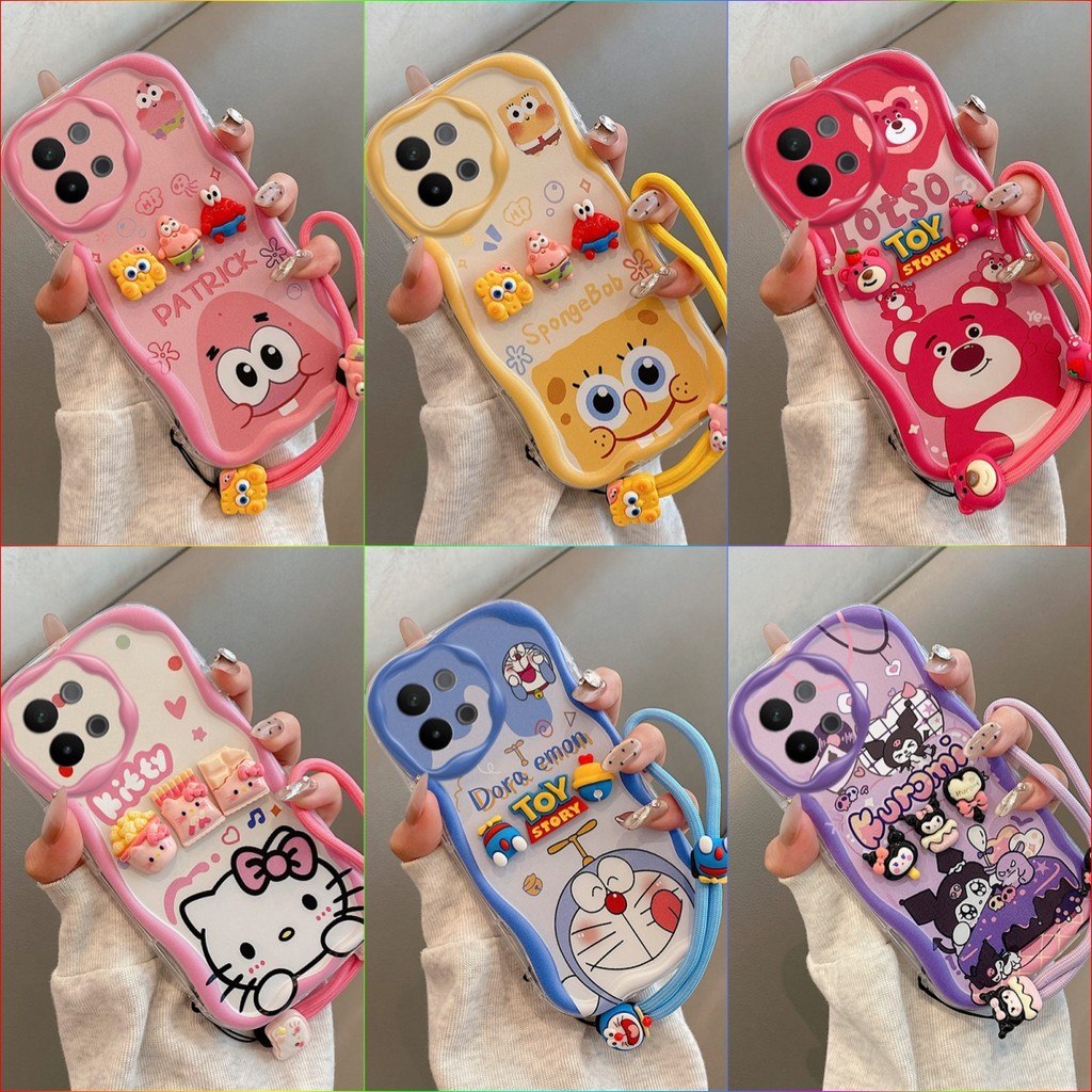 เคสสําหรับ OPPO A6s 5G เคสซิลิโคนอ่อนนุ่มป้องกันการตกน่ารัก