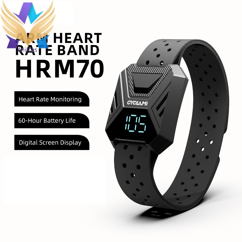 BT 5.0/ANT + HR Monitor สําหรับ CYCLAMI Breathable Optical HRM Sensor IPX7 กันน้ํา HR Sensor สําหรับ