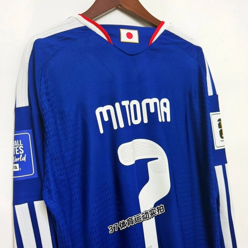 [Drunk] 2026 เสื้อทีมชาติญี่ปุ่น Nano Takumi Endo Air Ito Junye Home Player Edition Jersey แขนยาวสาม