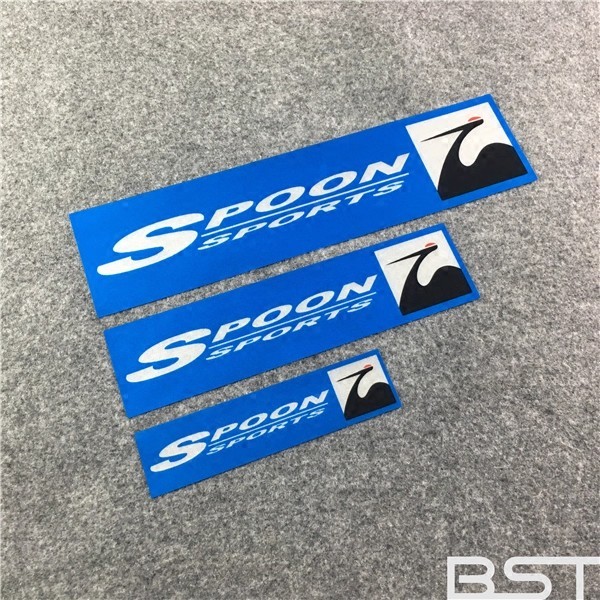 HONDA HONDA SPOON Modified Sticker Fit New Fit Civic New Civic GK5 สติ๊กเกอร์ติดรถ jdm