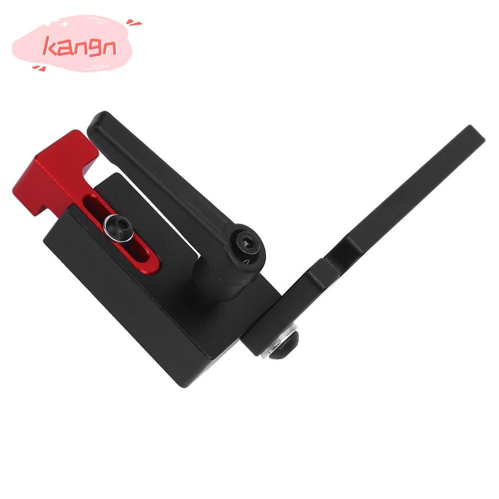 KANGN Stop Miter Track, อลูมิเนียมอัลลอยด์ 75 Type T Track Flip Stop, Secure Precision|ขั้วต่อเลื่อน