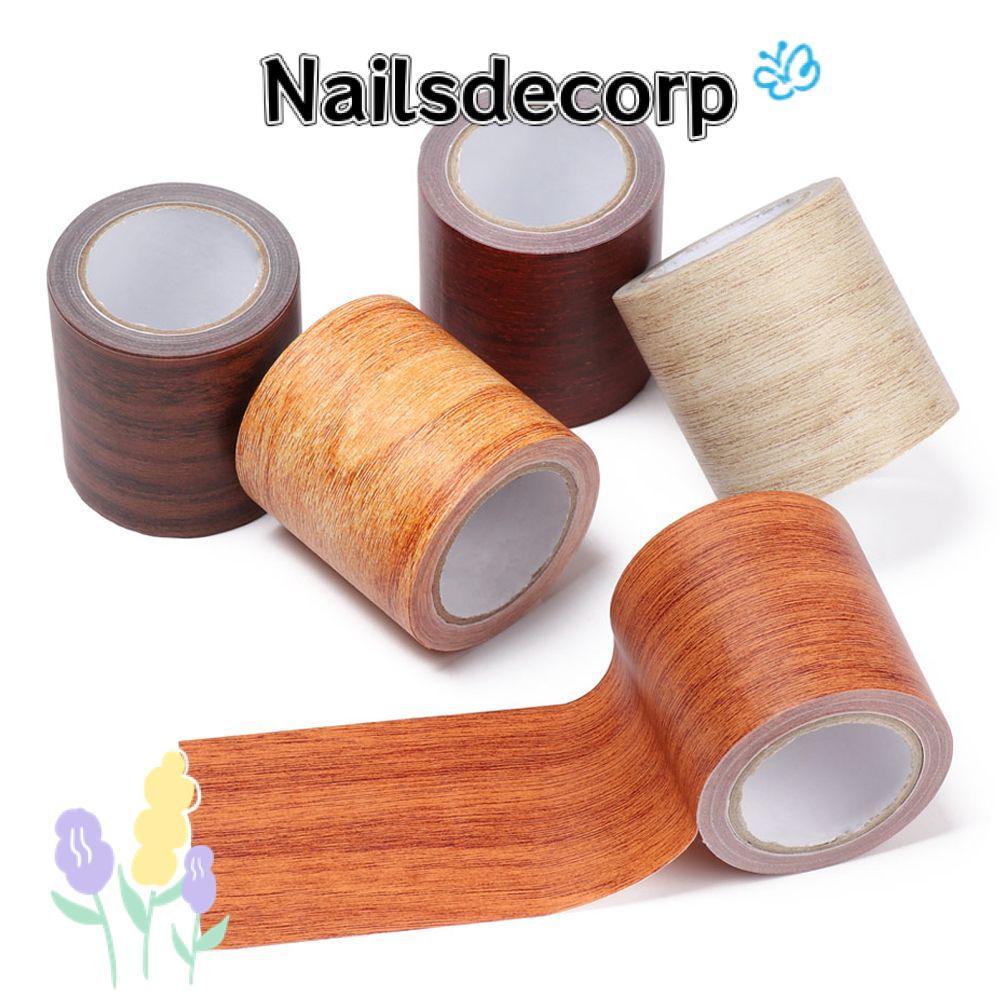 NAILS 5M/ม้วนเทปที่สมจริงท่อเทปรอบสาย Adhensive