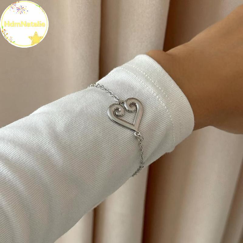 HdmNatalie Almaty Shepherd Horn สร้อยข้อมือผู้หญิงสไตล์ชาติพันธุ์สร้อยข้อมือที่ไม่ซ้ํากันส่วนบุคคลเค