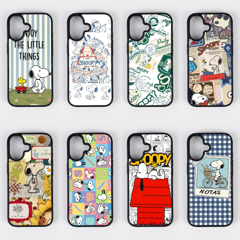 [พร้อมส่ง] เคสโทรศัพท์มือถือ ลายสนูปปี้ Snoopy&Peanuts สุดน่ารัก สำหรับ iPhone 17 17AIR 17Pro 17Prom