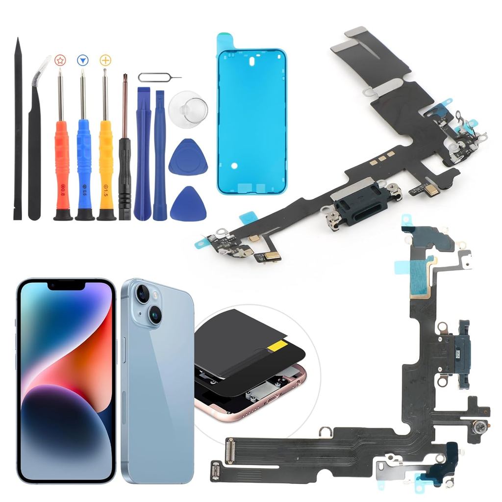 Dock Connector สําหรับ iPhone 14 Plus ชาร์จพอร์ต Flex Cable สําหรับ iPhone 14 Plus A2632 A2885 A2886