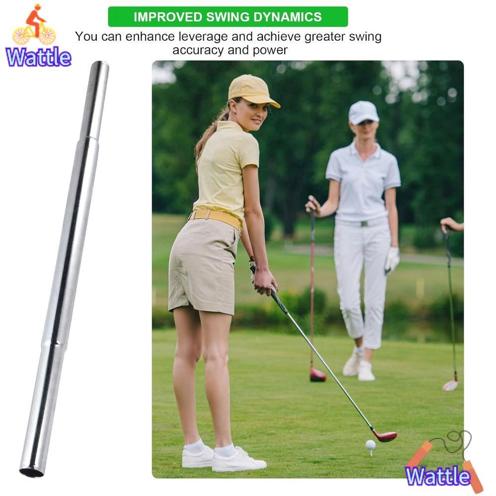 WATTLE Golf Club Extensions, Steel 0.580/0.0600 Golf Shaft Extender, Professional Universal Golf Clu