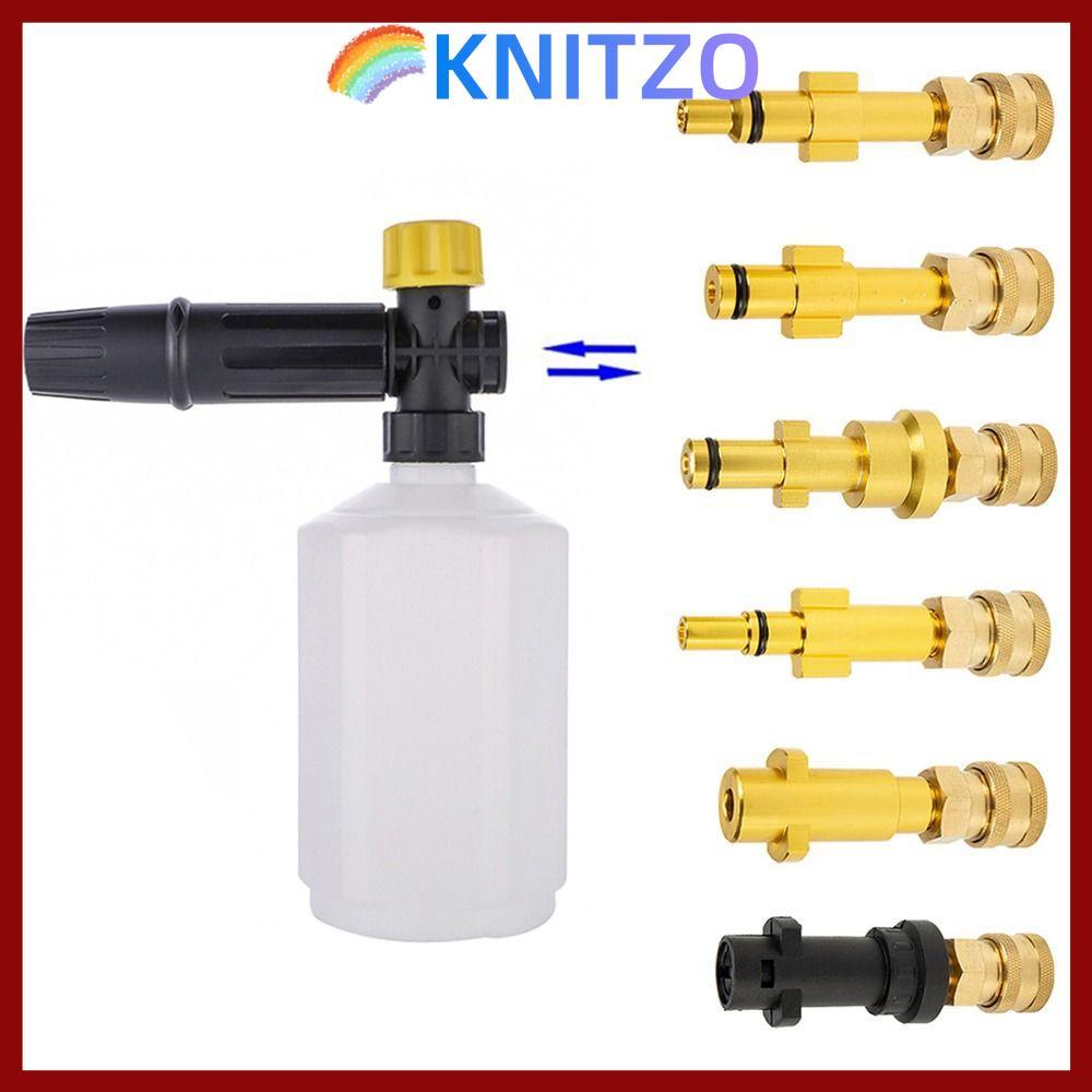 CODKNITZO Quick Connector ทนทานโฟมเครื่องกําเนิดไฟฟ้าสําหรับ Karcher Snow Foam Bayonet Adapter