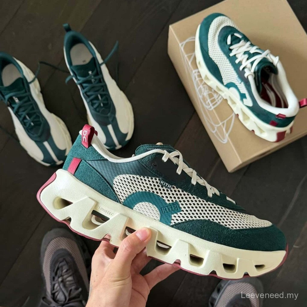 Joint Model [On X KITH K-Tech 2] รองเท้าวิ่งลําลองระบายอากาศสไตล์เดียวกัน EESN