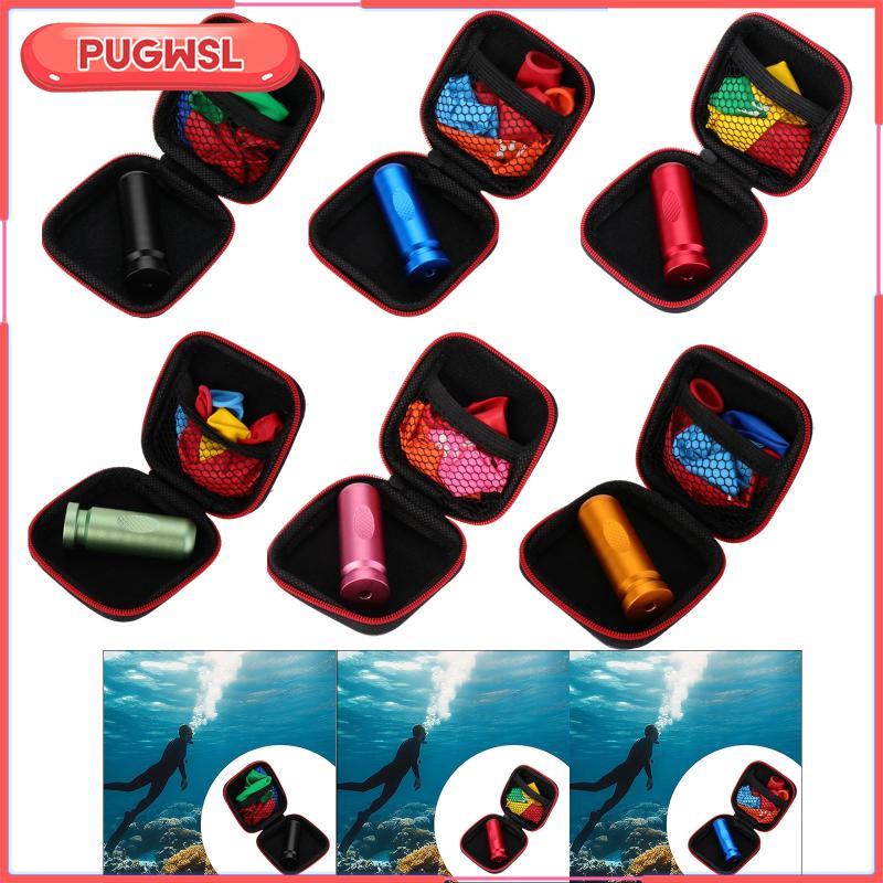 [pugwsl] Freediving Ear Equalization Aid Aluminium Alloy Diving Ear Pressure Balance Trainer เครื่อง