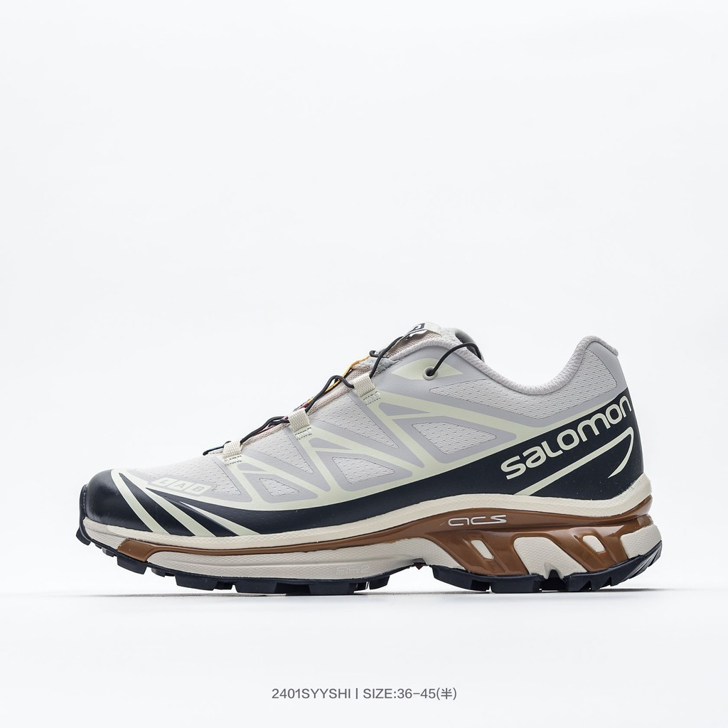 SALOMON SLAB XT6 FT รองเท้าเดินป่าผู้ชายผู้หญิง กันน้ํา สวมใส่สบาย เหมาะสําหรับกิจกรรมกลางแจ้ง TFFP