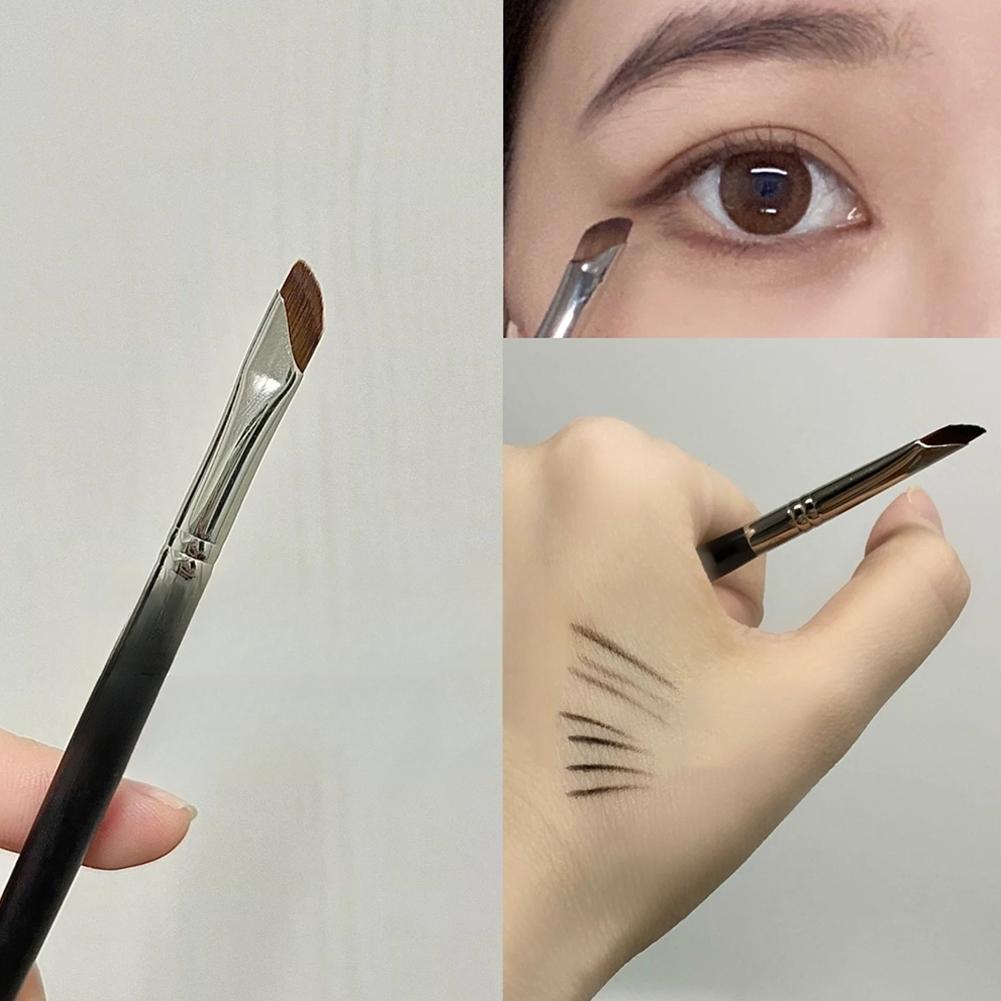 Sickle Eyeliner Brush Beveled Ultra-fine Flat Eye Makeup Down Brush Silkworm Detail Eye Face To P2