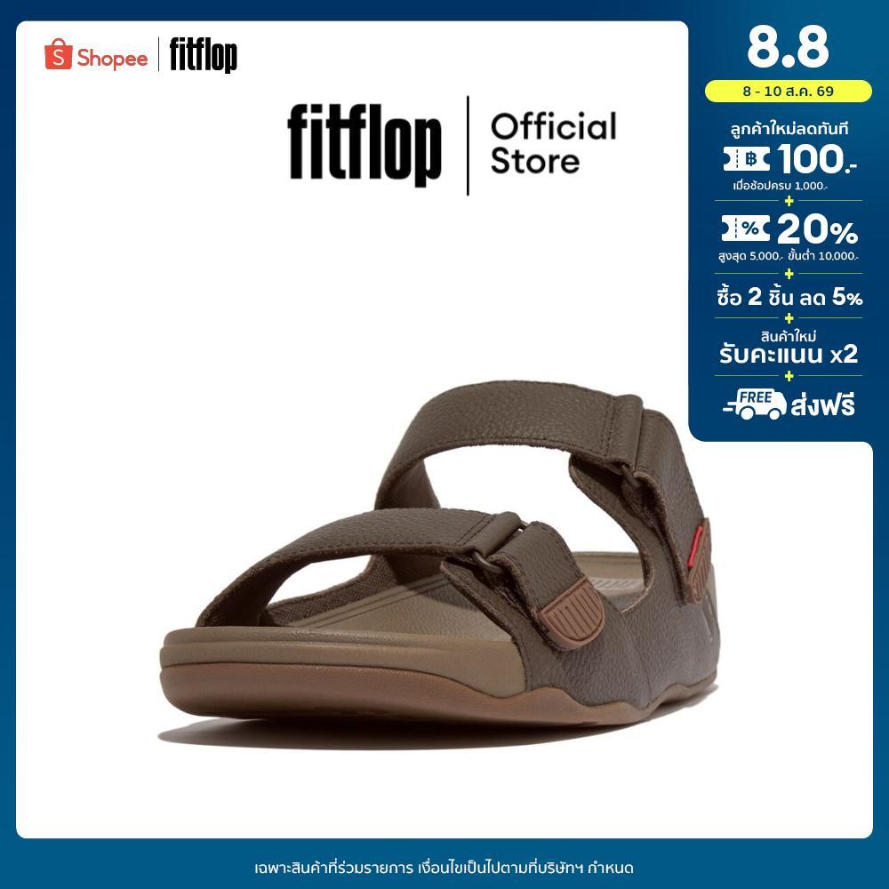 FITFLOP GOGH MOC รองเท้าแตะแบบสวมผู้ชาย รุ่น L05-092 สี Dark Brown