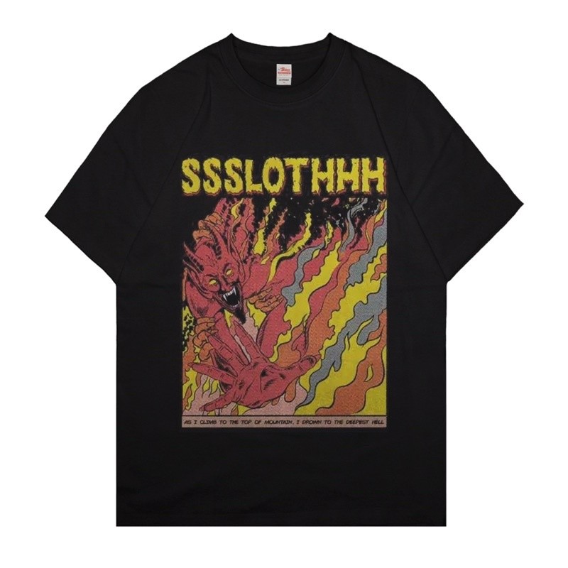 Ssslothh "Paramount" เสื้อยืดผู้ชาย