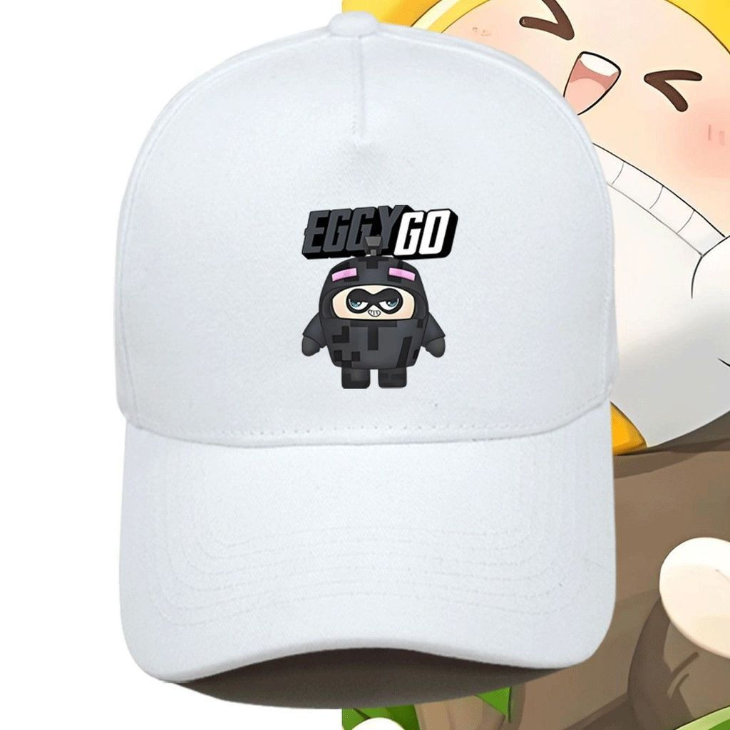 หมวกเบสบอลกันแดดแบบคัสตอมลายคู่รักชายหญิง Minecraft Enderman 2D ร่วมผลิตโดย Eggman Party