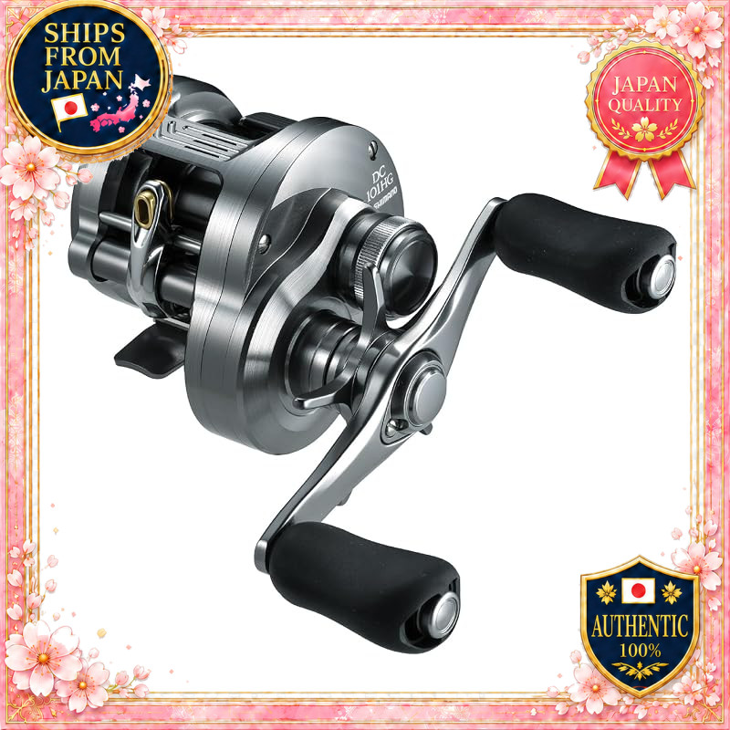 SHIMANO Calcutta Conquest DC 101HG Left Handle Bait Reel