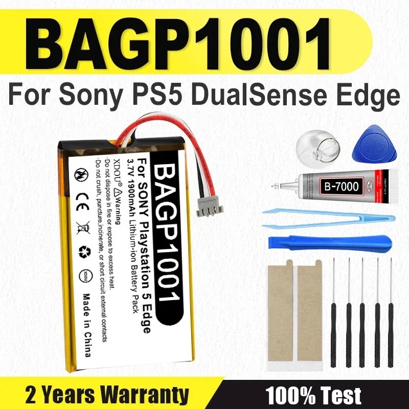 Perfine BAGP1001 DualSense Edge Controller แบตเตอรี่ใหม่สําหรับ SONY PS5 Edge; Playstation 5 Edge แบ