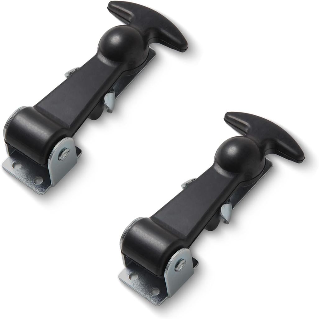 ยางพรีเมี่ยม Hasp with Plunger for RV Battery Box Strap, Tool Box Latch, Tool Room Latch, Pet House 