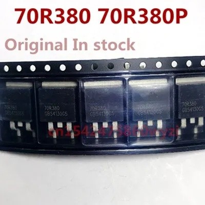 ต้นฉบับ 5 ชิ้น/ 70R380P 70R380 MME70R380P TO-263 750V 11A จุดใหม่เอี่ยมคุณภาพสูง
