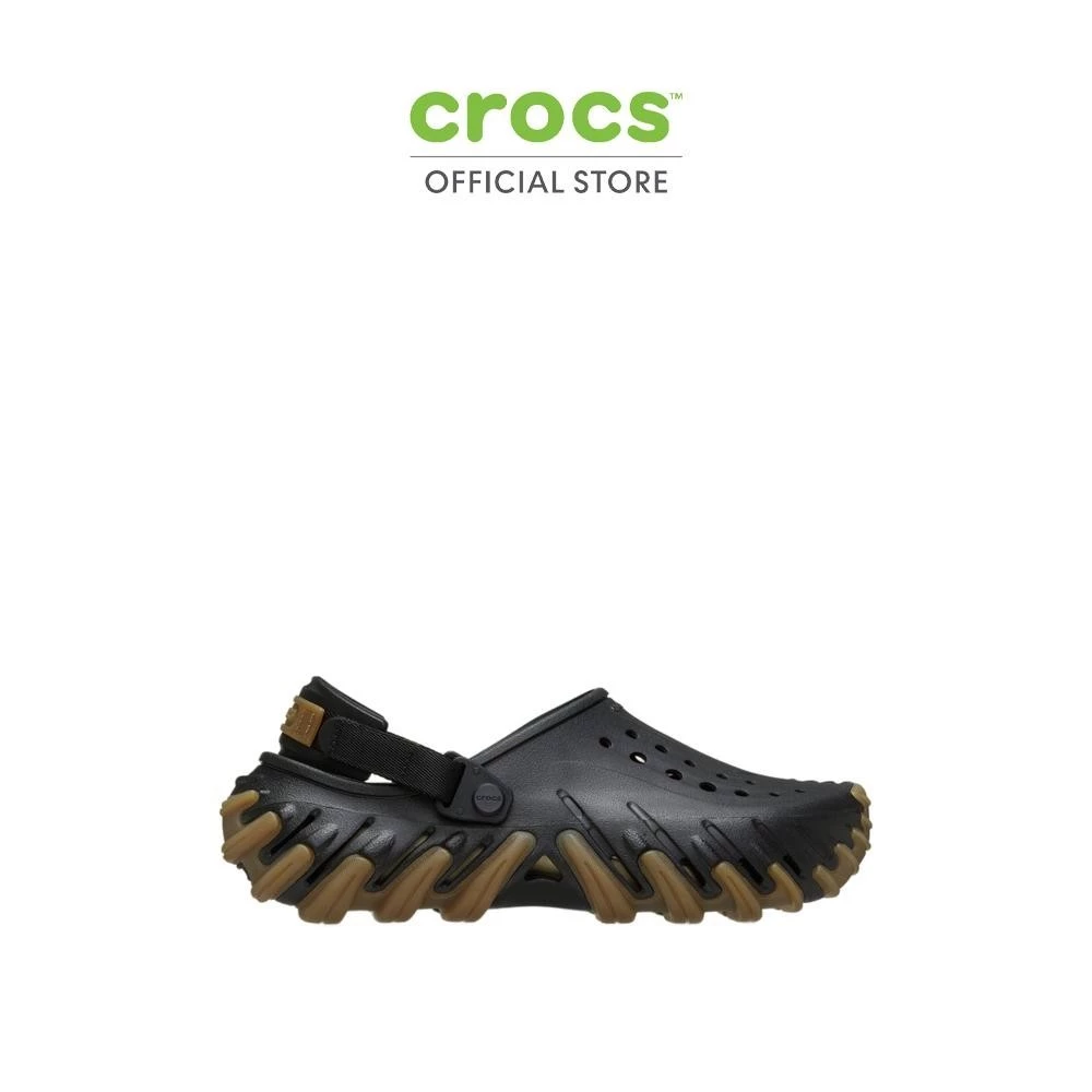 CROCS รองเท้าลำลองผู้ใหญ่ ECHO GUM RO CLOG รุ่น 211675-001 - BLACK