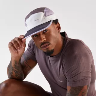 Decathlon Kiprun Men'S And Women'S Running Cap หมวกแก๊ปวิ่งสำหรับผู้หญิงและผู้ชาย - Blue/White/Purple