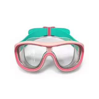 Decathlon Swimming Mask Size S Asian Fit Clear Lenses แว่นตาว่ายน้ำรุ่น Swimdow V2 ขนาด S สำหรับคนเอเชีย - Pink