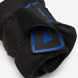 Decathlon Fitness 2 X 1 Kg Wrist And Ankle Weights สนับสำหรับออกกำลังข้อมือและข้อเท้า ขนาด 1 กิโลกรัม 2 อัน - Black