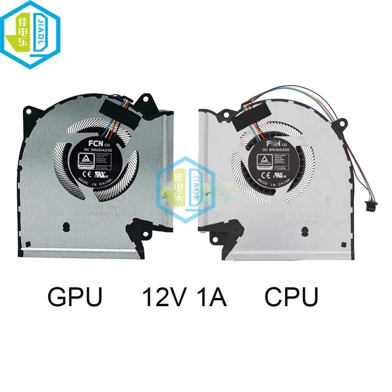CPU GPU Cooler โน้ตบุ๊คหม้อน้ําระบายความร้อนพัดลมสําหรับ ASUS ROG G533ZM G533ZS G533QR G533QS G533QM