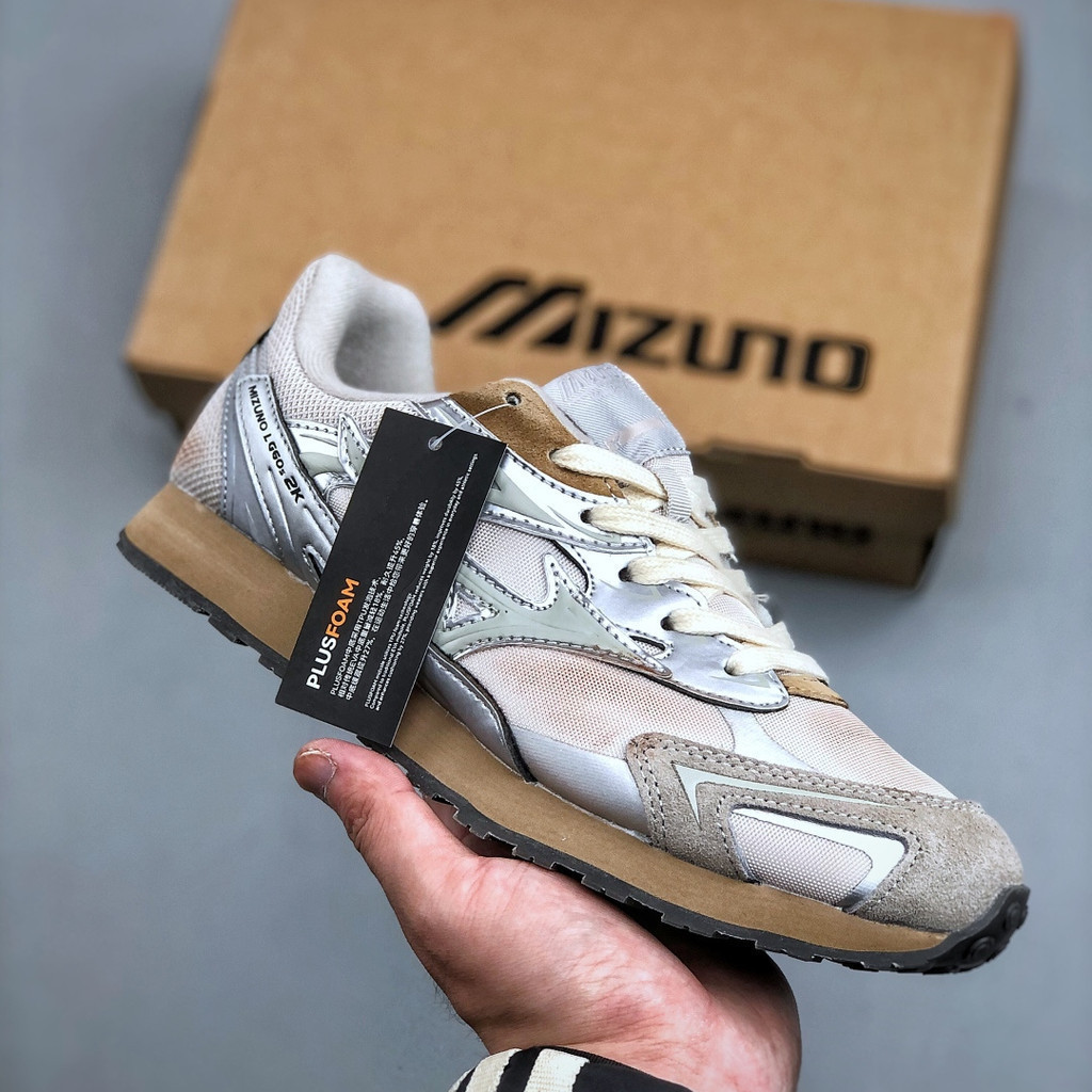 2026 สไตล์ใหม่ Mizuno [Mizuno LG 60S 2.0] สบายอเนกประสงค์รองเท้าฝึกเยอรมันบางต่ําต่ําลําลองผู้ชายผู้