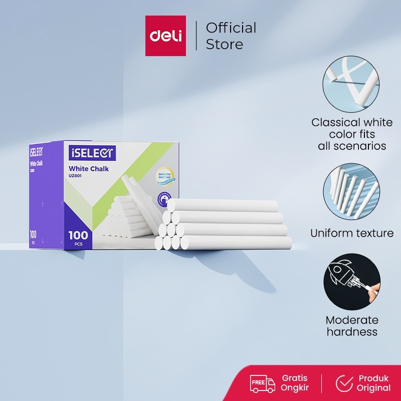Deli I-Select (100 ชิ้น) การเขียนกระดานดํา UZ801