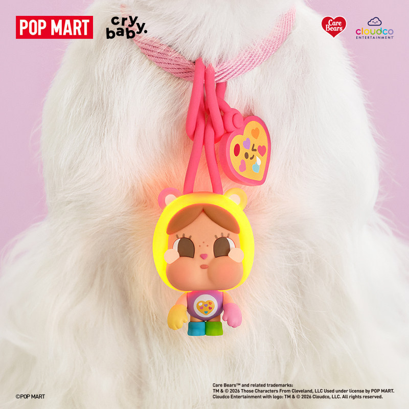 [ราคากิจกรรมร้านค้าใหม่] POPMART CRYBABY _ x _ Care _ Bears Series Mini Light Mystery Box Peripheral Gift