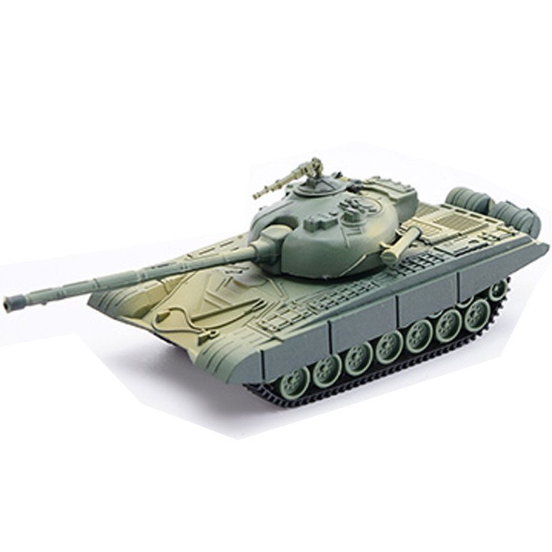 T72 รถถังหลัก 1: 724d ประกอบทหารรัสเซีย Tiger Tank t34 ของเล่นเด็ก 1/72 QXDF