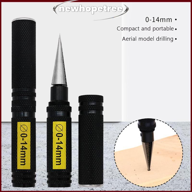 Nhee ไม้เหล็กคู่มือขยาย Core เจาะ Reamer ตําแหน่งที่เปิดรู Center Punch Reaming มีดชุดเครื่องมือ 0-14 มม.ที่เปิดรู Glory