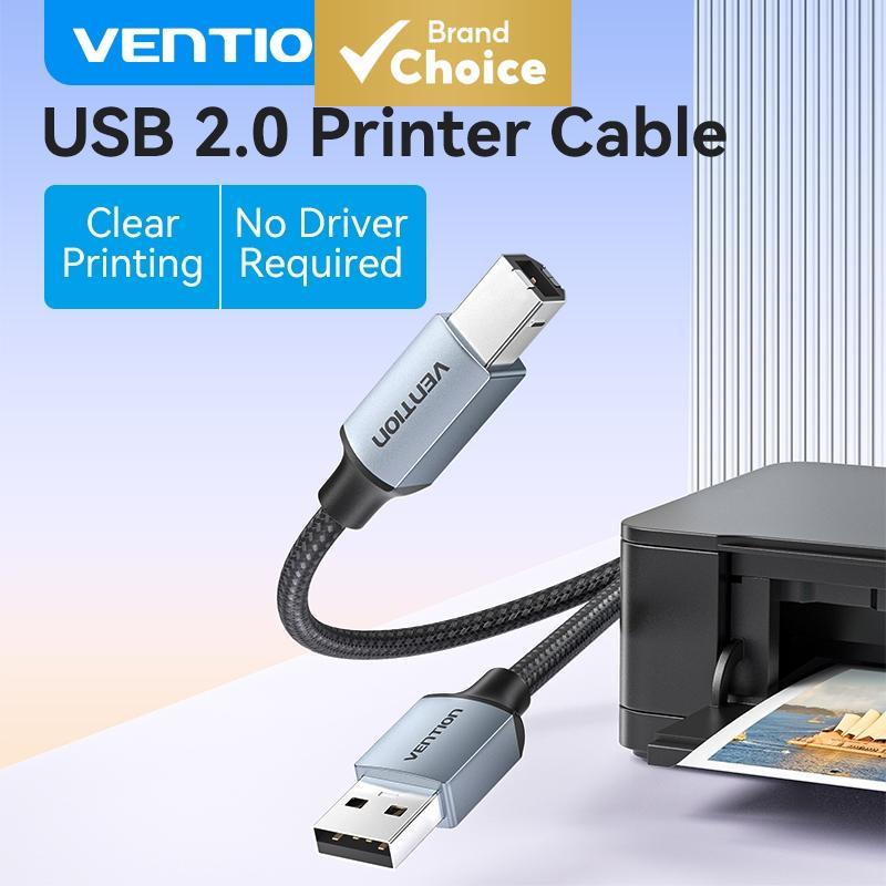 Vention สาย USB 2.0 480Mbps สําหรับเครื่องพิมพ์