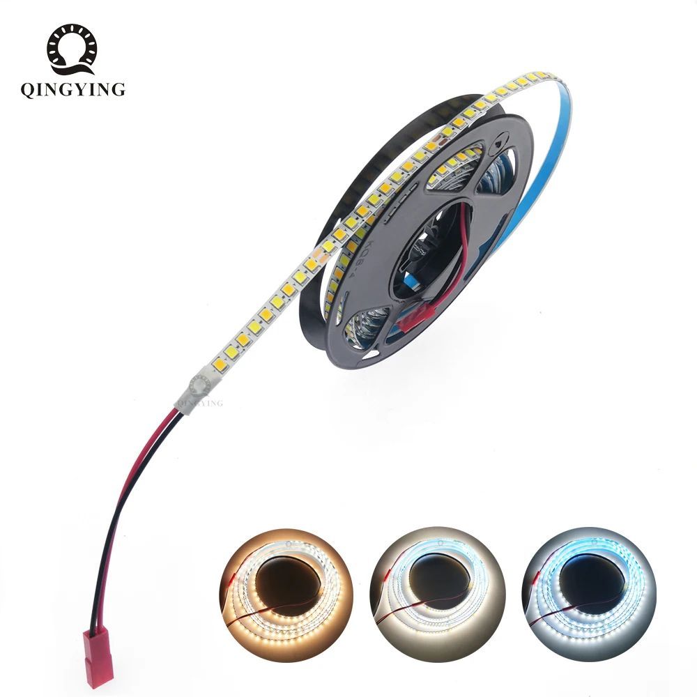 3 เมตร/เซ็ต 200D/m 5B10CX2 2835 LED strip คงที่ LED ริบบิ้น 3 เมตร 60Wx2colors light tape ใช้ในโคมระ