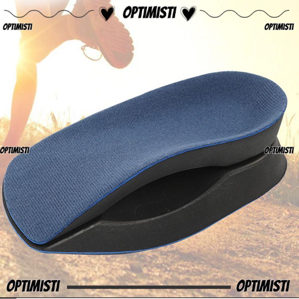 OPTIMISTIVF รองเท้าแทรก Anti Microbial Plantar Fasciitis Fallen Arches Over Pronation Arch Support